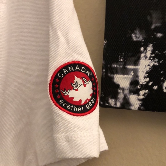 NWT Men's Canada Weathergear White Collared Shirt in Size XL 100% Cotton - Picture 5 of 7